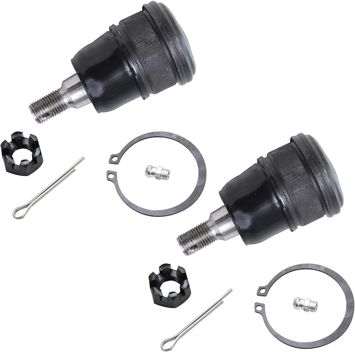 Detroit Axle - Front Lower Ball Joints Outer Tie Rods for Honda Civic Acura EL — image 4