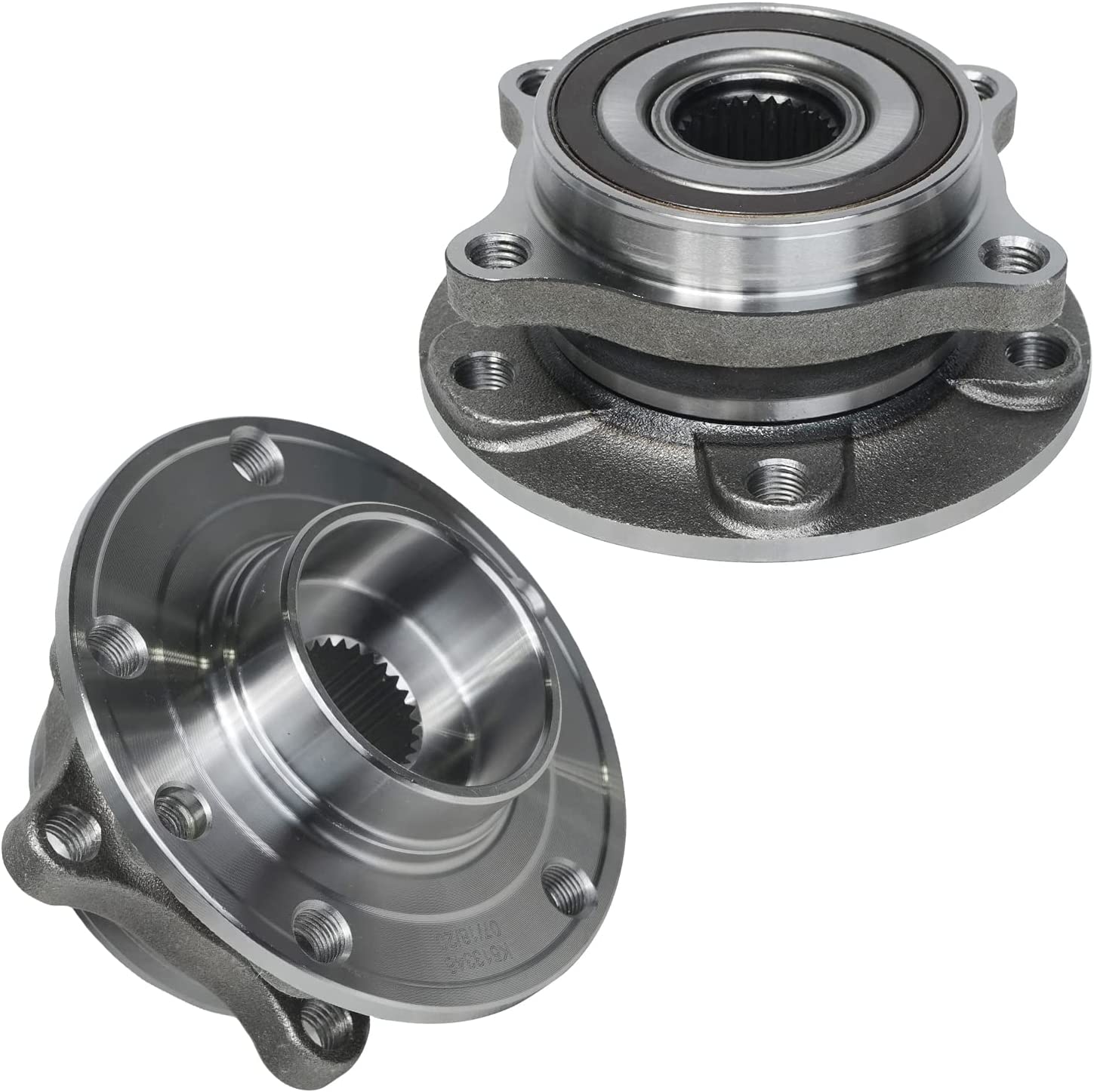 Detroit Axle - Front  Rear Wheel Hub and Bearings for 2013 2014-2016 Dodge Dart — image 4