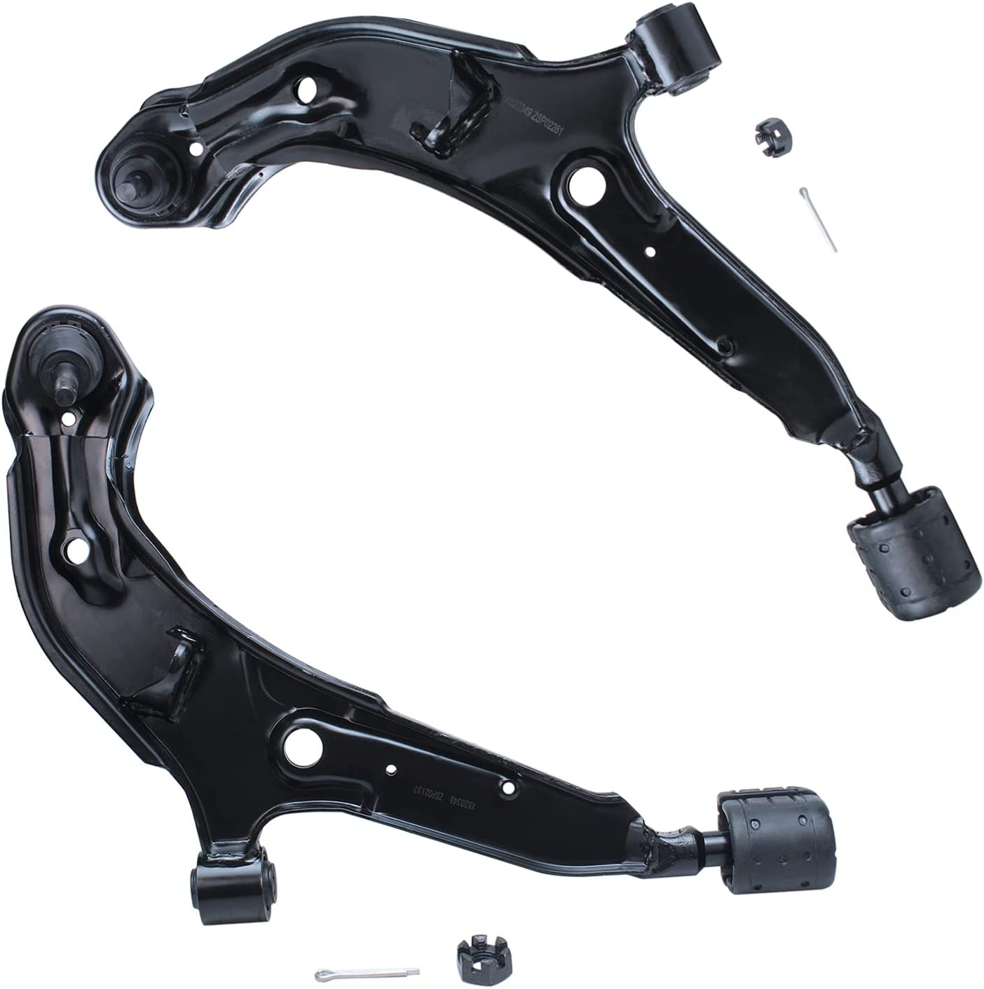 Detroit Axle - Front Lower Control Arms Sway Bars for 1998-2001 Nissan Altima — image 4