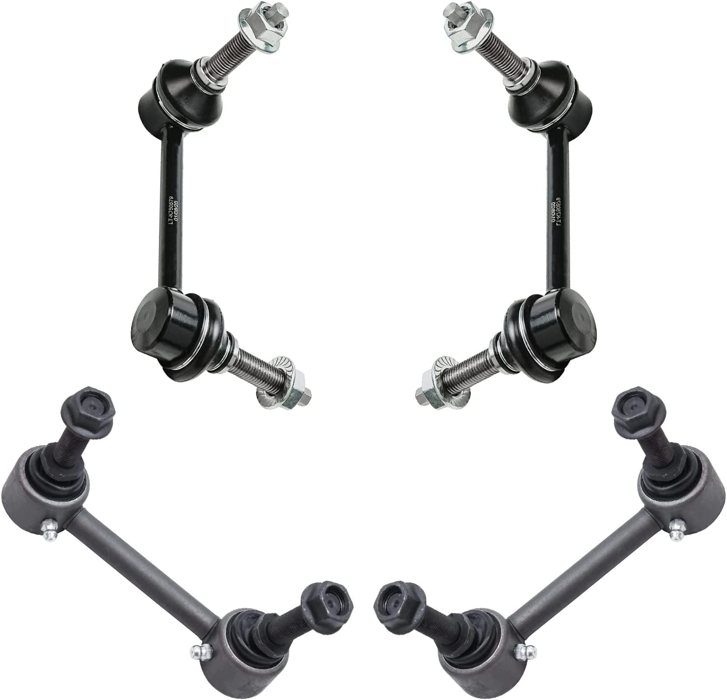 Detroit Axle - Front Rear Sway Bars for 2011-2015 Jeep Grand Cherokee Durango