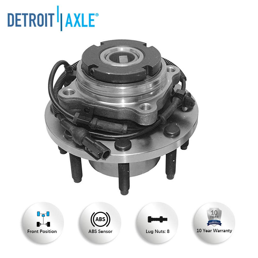 Detroit Axle - Front U-Joint Axles Kit for 1999-2004 Ford F-250 F-350 Super Duty — image 8