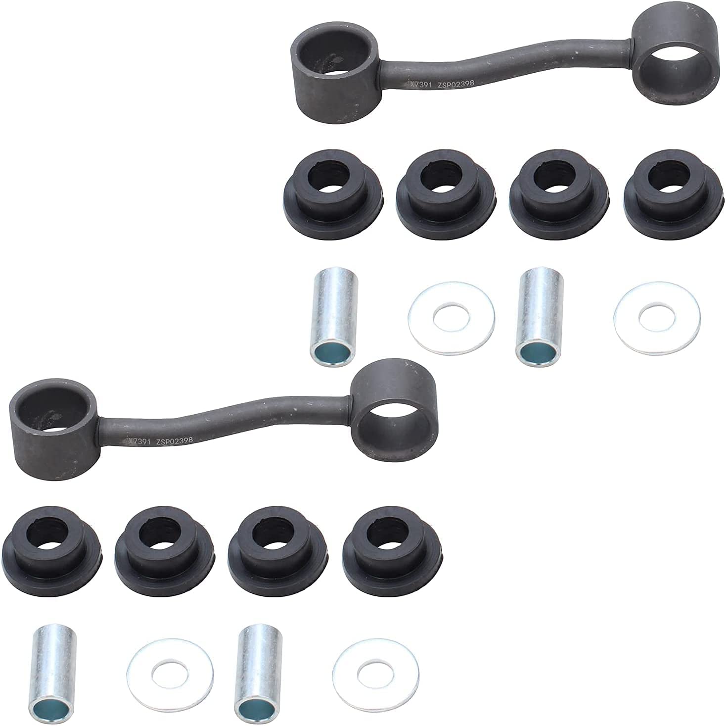Detroit Axle - Front Upper Lower Control Arms for 2002 2003-2004 Jeep Liberty — image 7