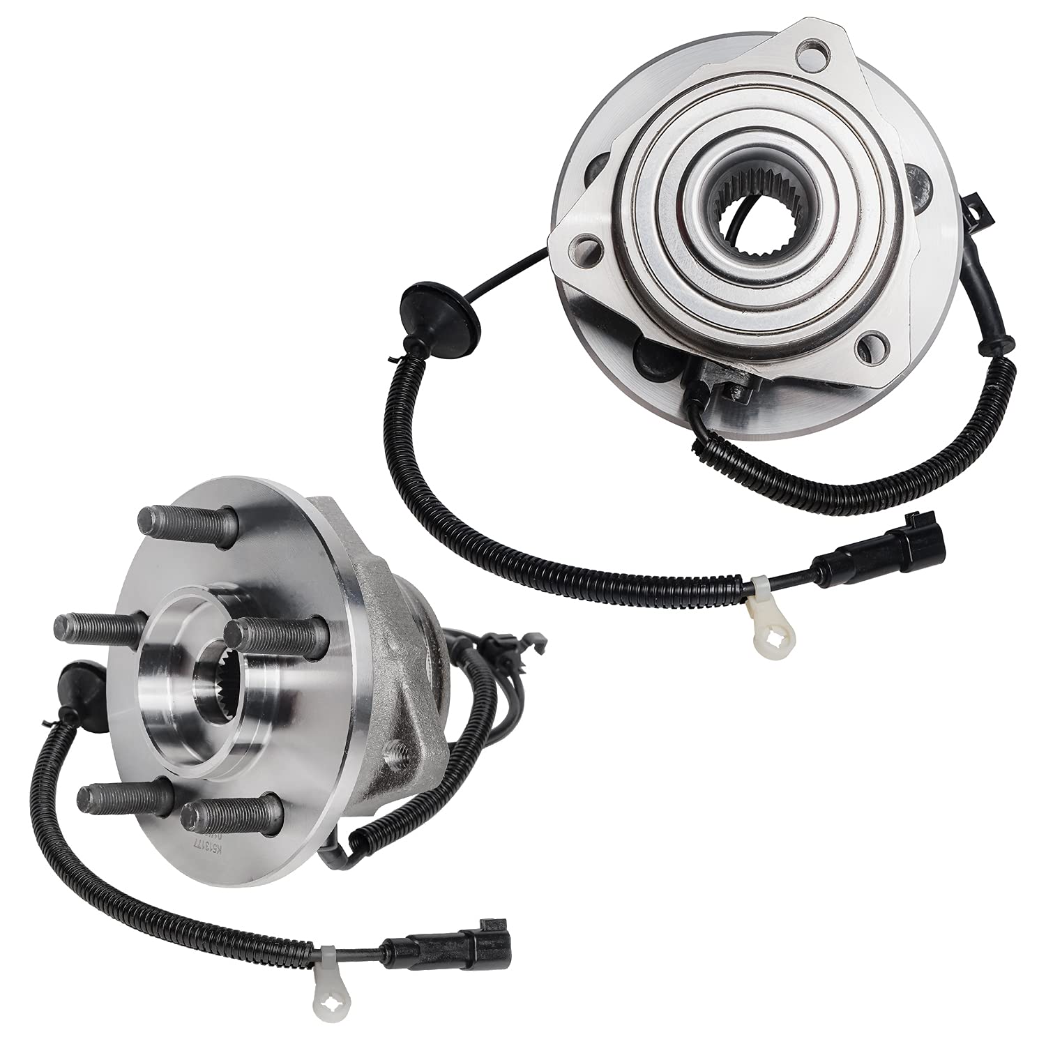 Detroit Axle - Front Upper Lower Control Arms CV Axles Kit for 2004 Jeep Liberty — image 12