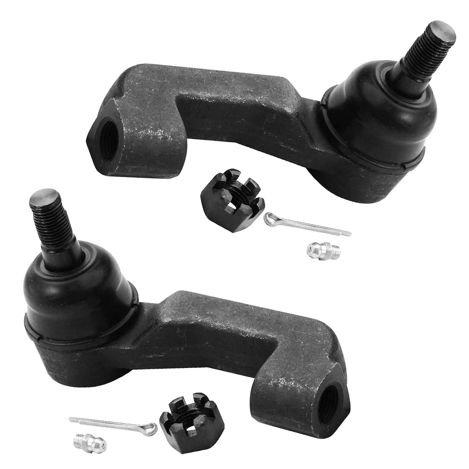 Detroit Axle - Front Wheel Hubs Outer Tie Rods Kit for 2002-2007 Jeep Liberty — image 5