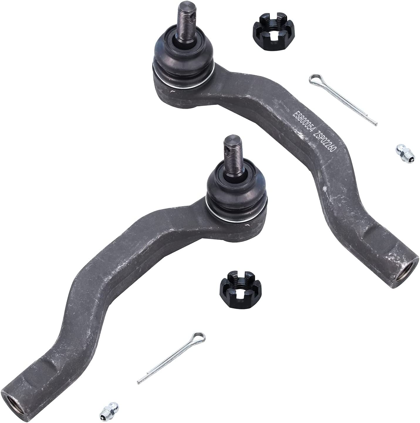 Detroit Axle - Front Outer Tie Rods Ball Joints for 2006 2007-2018 Toyota Rav4 — image 4