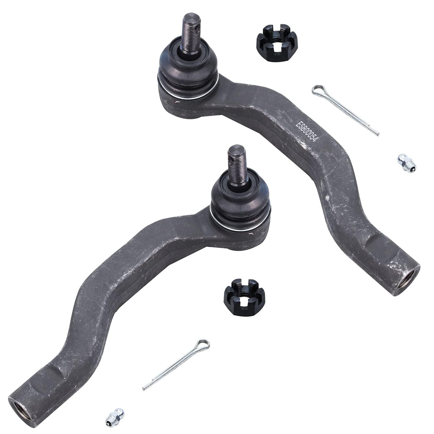 2010 Toyota RAV4 - Detroit Axle 6pc Front Lower Control Arms Tie Rods ...