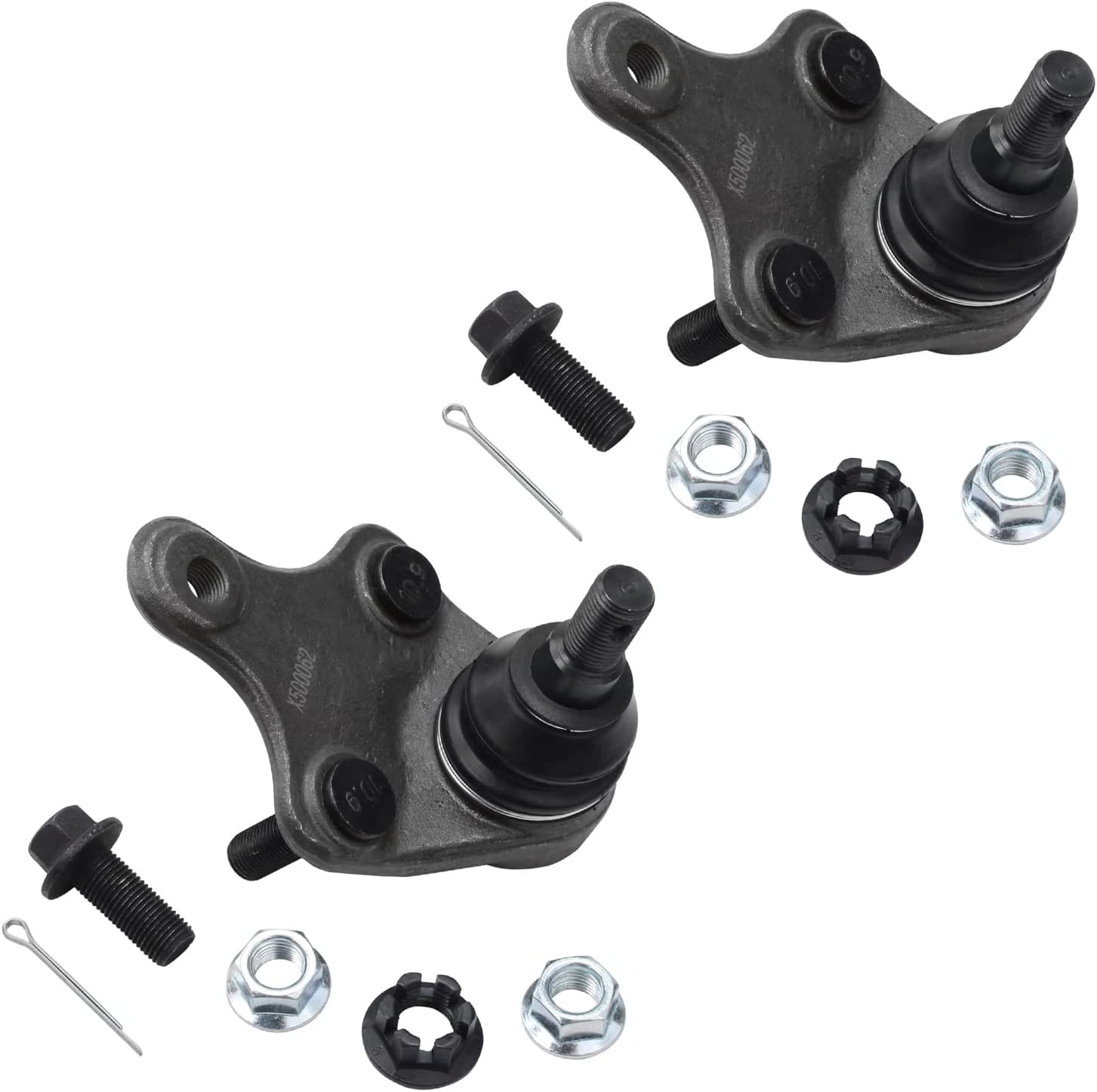 Detroit Axle - Front Lower Ball Joints Tie Rods Boots for 2006-2018 Toyota Rav4 — image 6