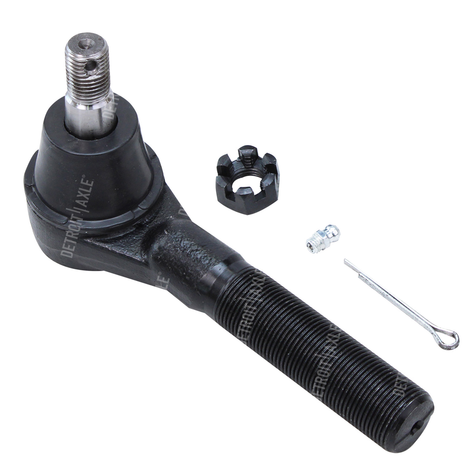 Detroit Axle - Front Ball Joints Tie Rods Sleeves for 1992-04 Ford E250 E350 SRW — image 8