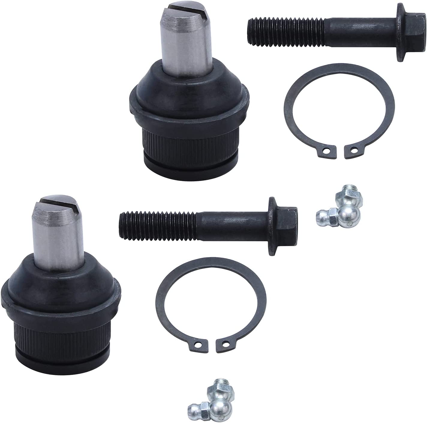 Detroit Axle - Front Upper Lower Ball Joints Kit for Ford E-150 E-250 Econoline — image 4
