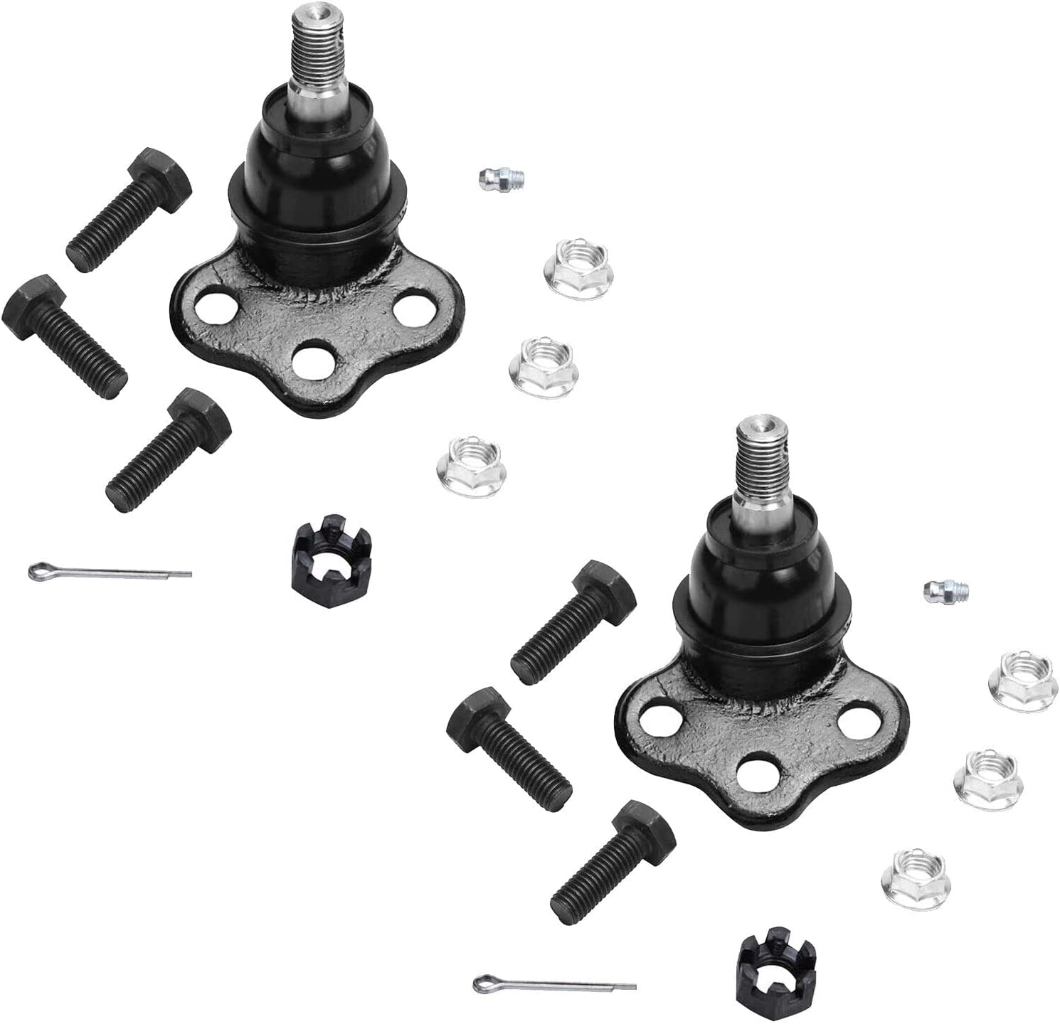 Detroit Axle - 4WD Front Lower Control Arms Kit for 2000-03 Dodge Durango Dakota — image 5