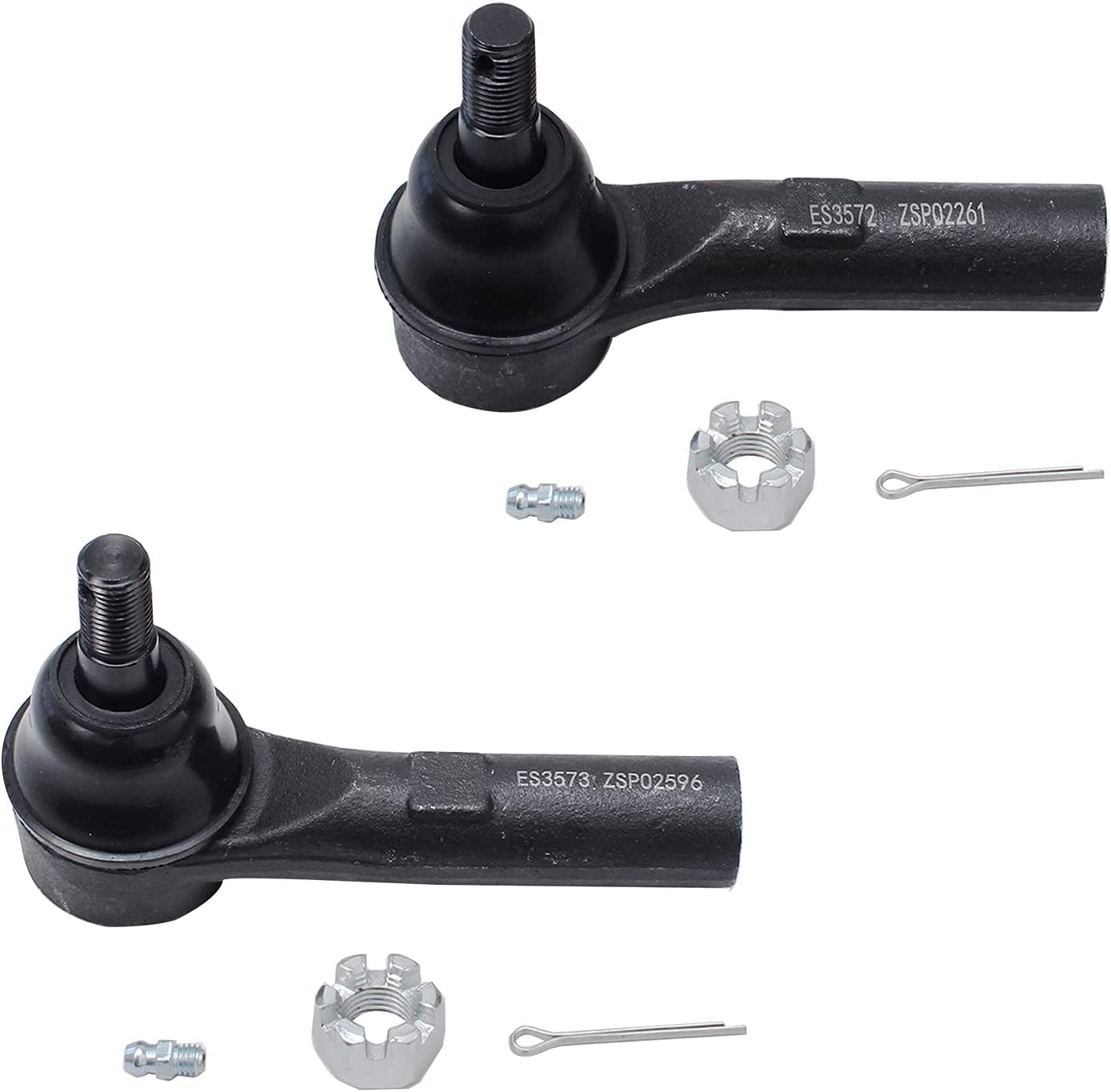 Detroit Axle - Front Control Arms Tie Rods for 2000-2003 Dodge Dakota Durango — image 7