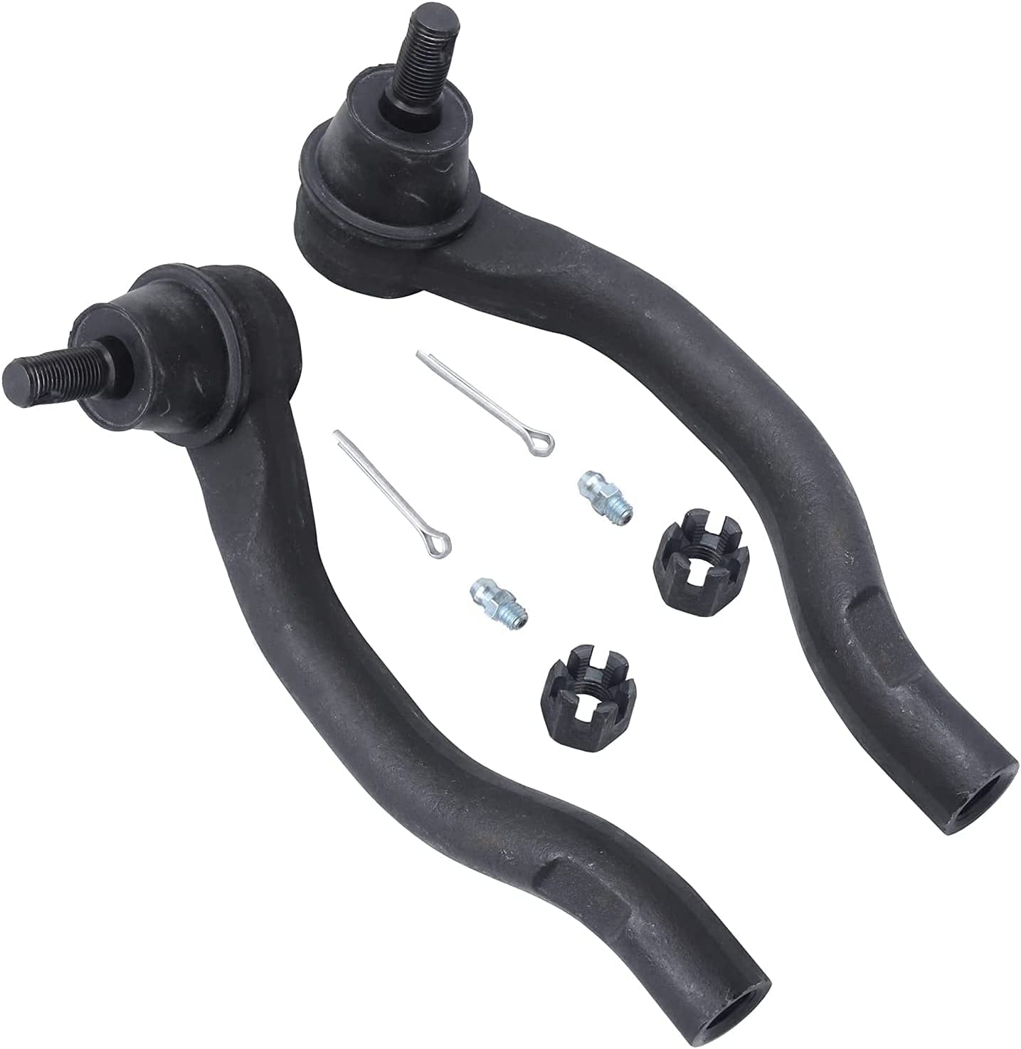 Detroit Axle - Front Lower Ball Joints Outer Tie Rods for Honda Accord Acura TSX — image 4