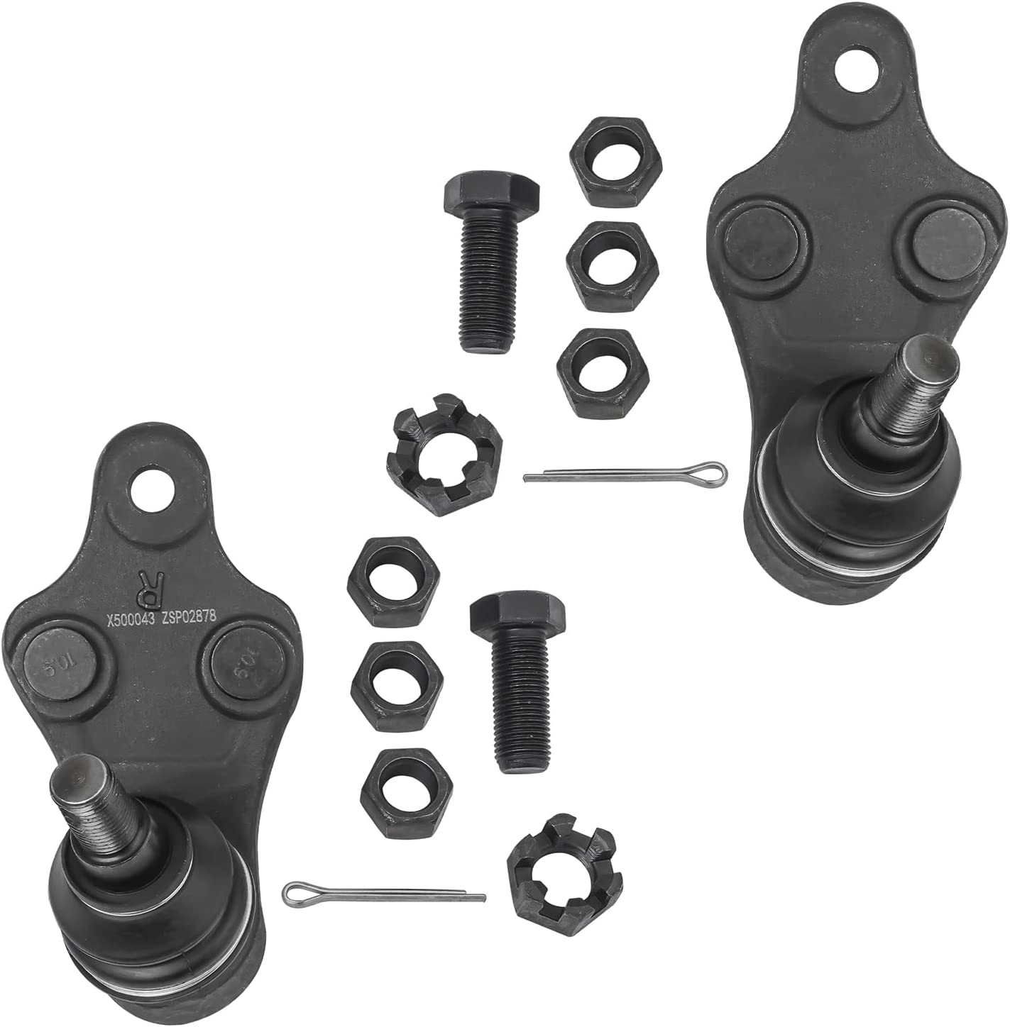 Detroit Axle - Front Lower Control Arms Sway Bars Kit for 2007-2011 Toyota Camry — image 6
