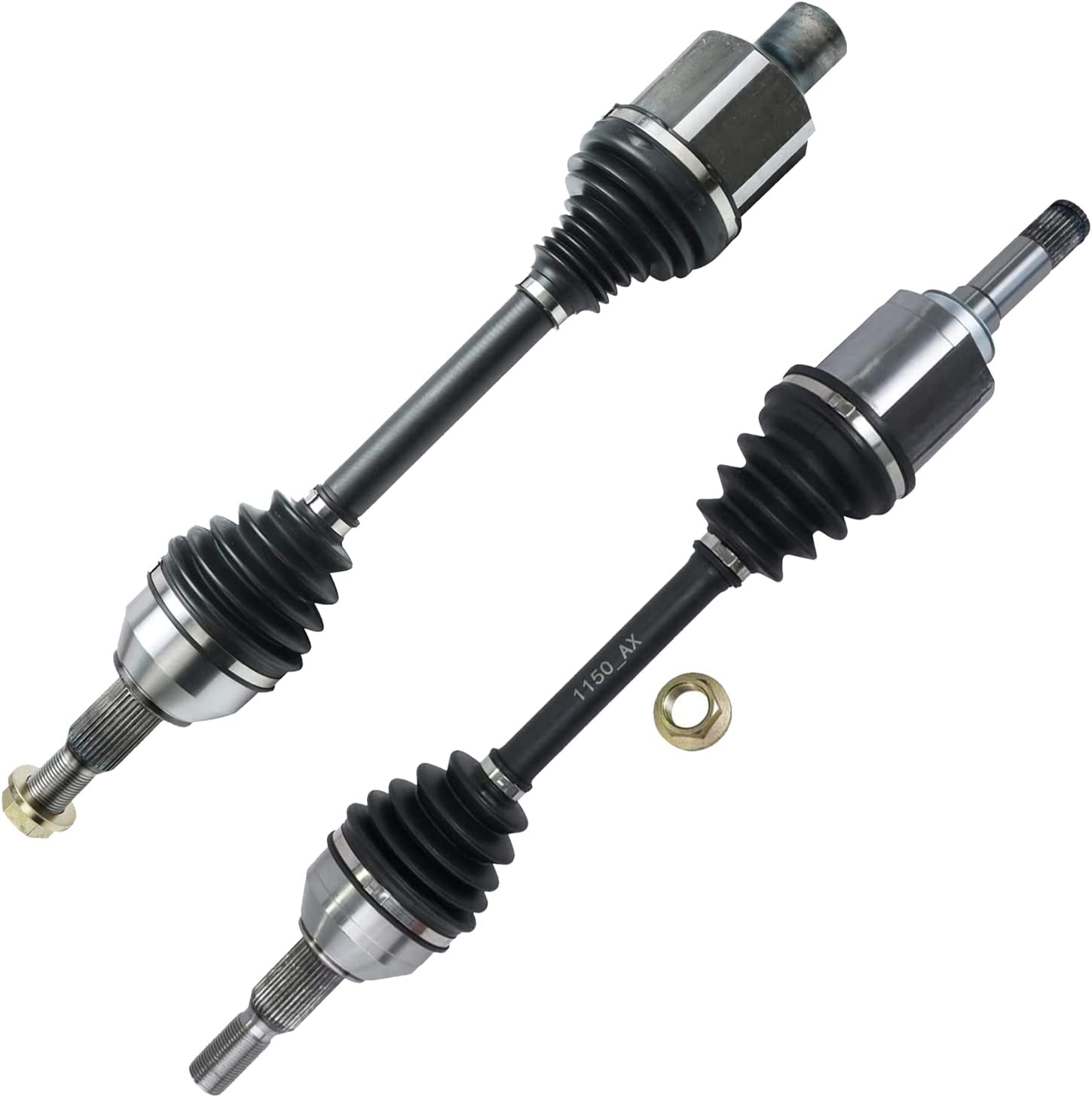 Detroit Axle - Front CV Axles for 2007-2017 Enclave Traverse Acadia Outlook
