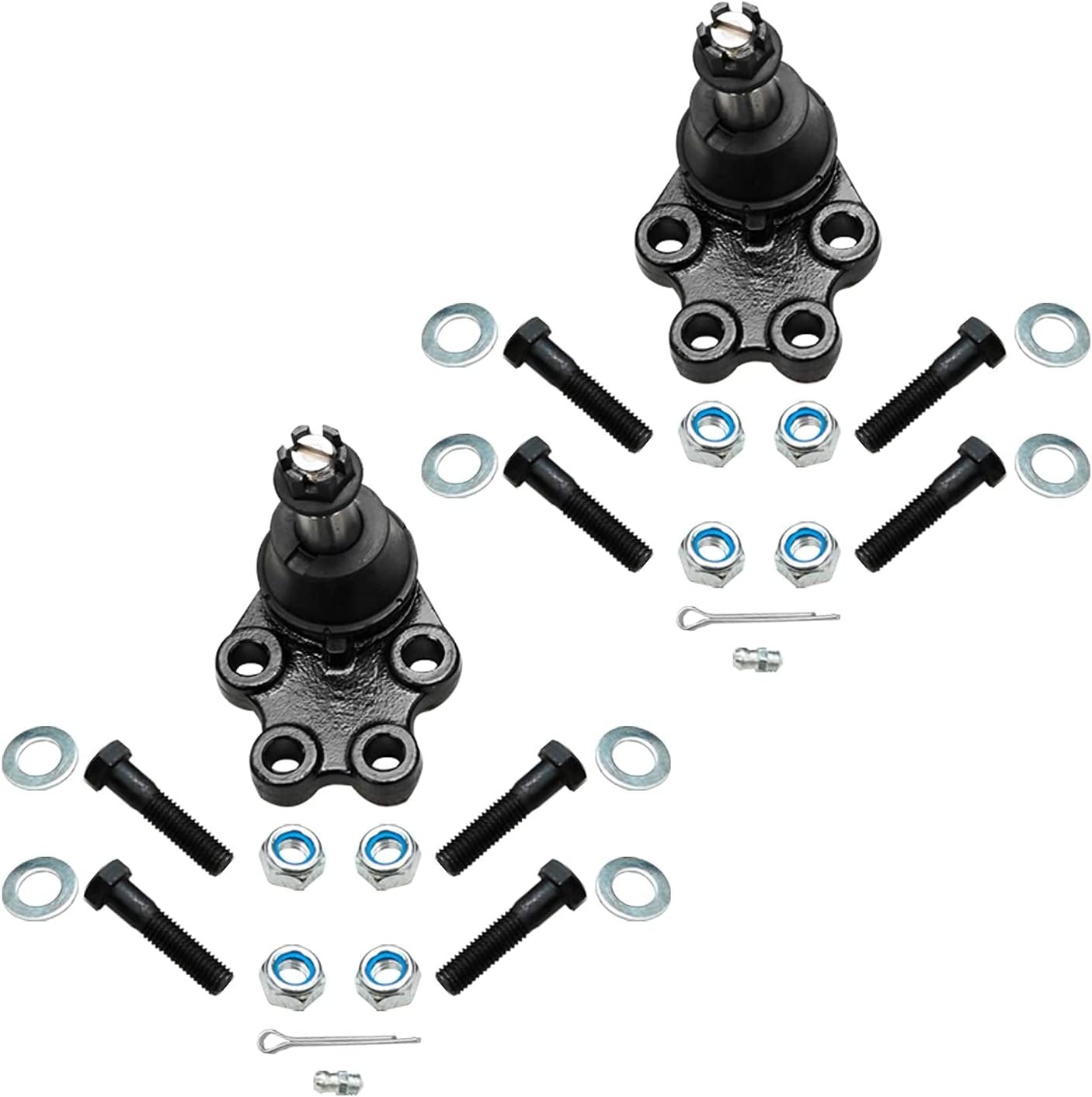 Detroit Axle - 2WD Front Tie Rods Lower Ball Joints for Silverado Sierra 1500 — image 6