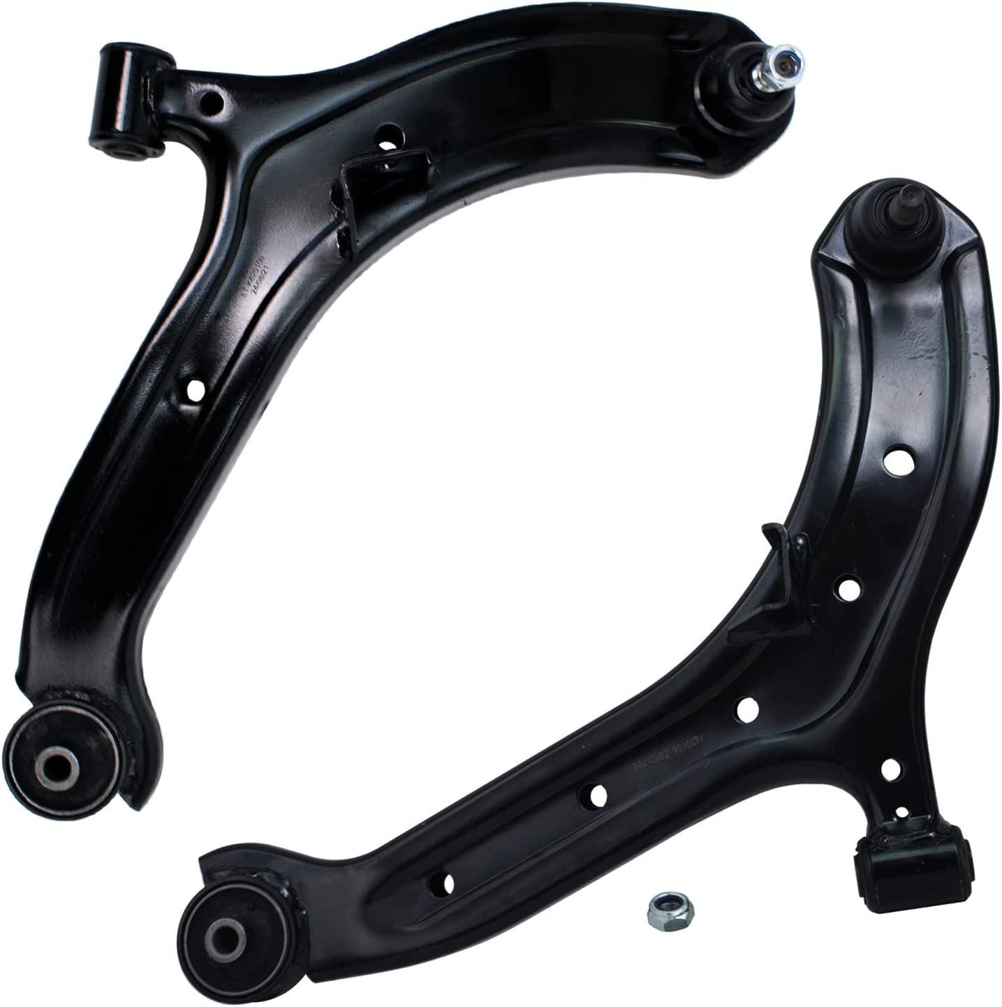 Detroit Axle - Front Lower Control Arms Sway Bars for 2000-2005 Hyundai Accent — image 4