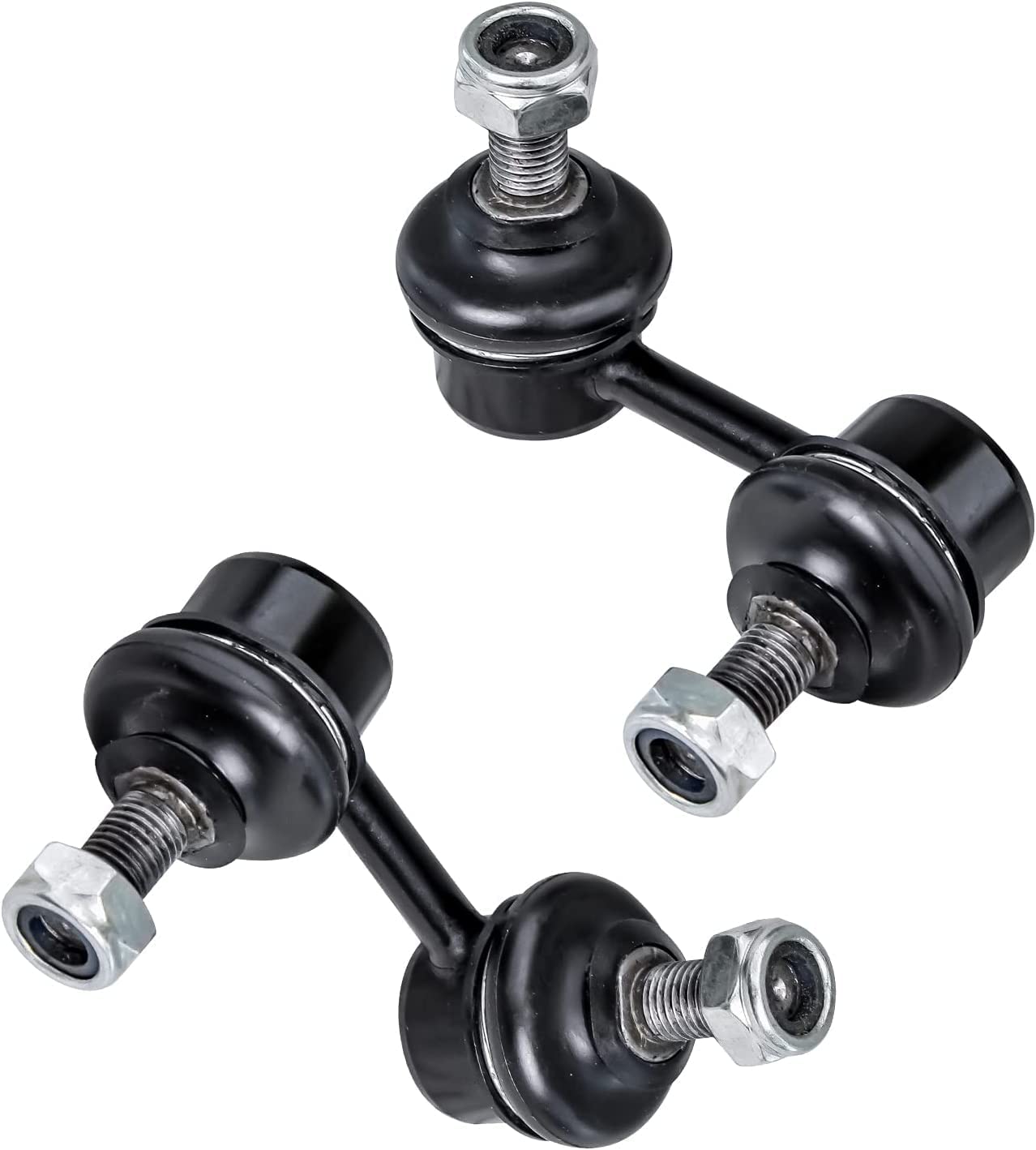 Detroit Axle - Front Lower Ball Joints Sway Bars Tie Rods for 2000-2005 Accent — image 5