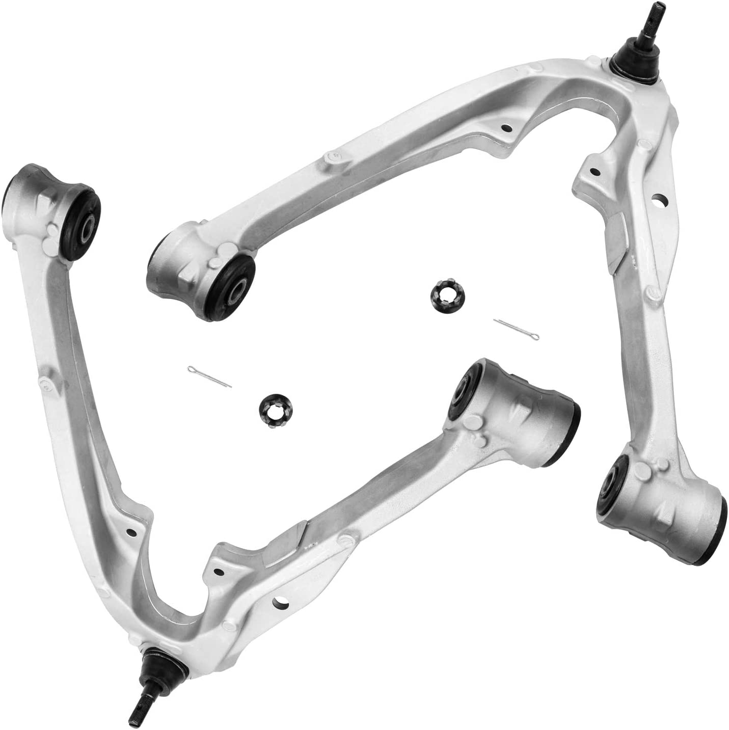 Detroit Axle - Front Upper Lower Control Arms Sway Bar Links for Silverado 1500 — image 4