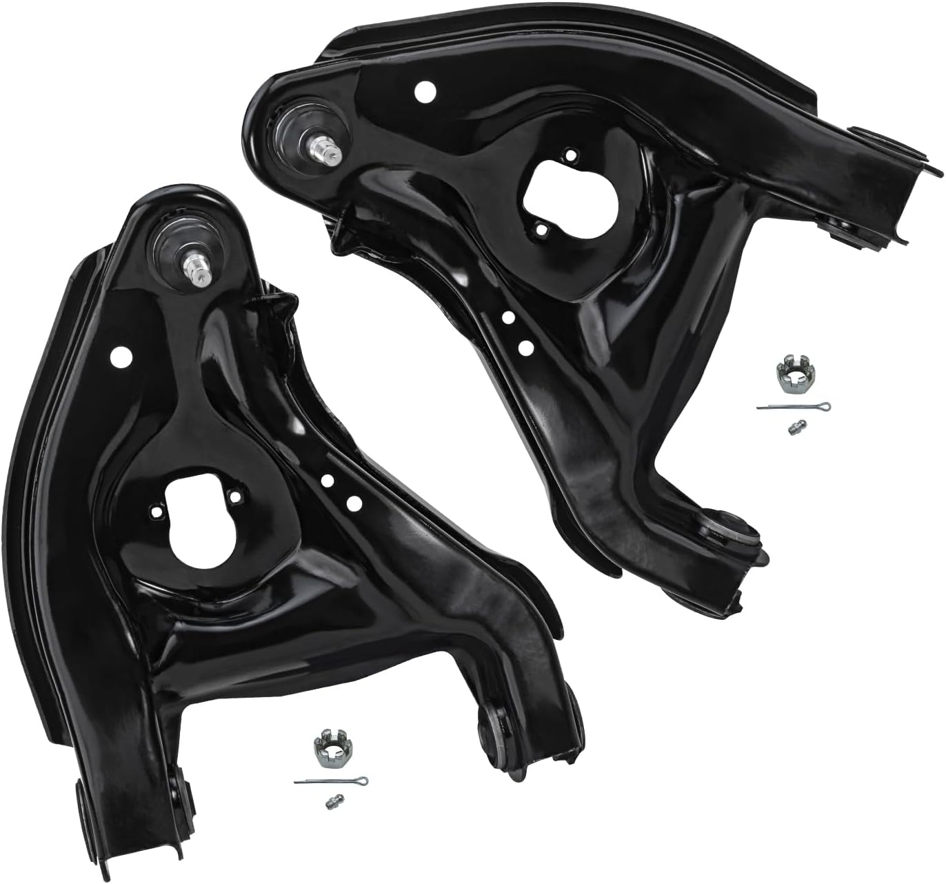 Detroit Axle - Front Control Arms Tie Rods Kit for Express Savana 1500 2500 3500 — image 4