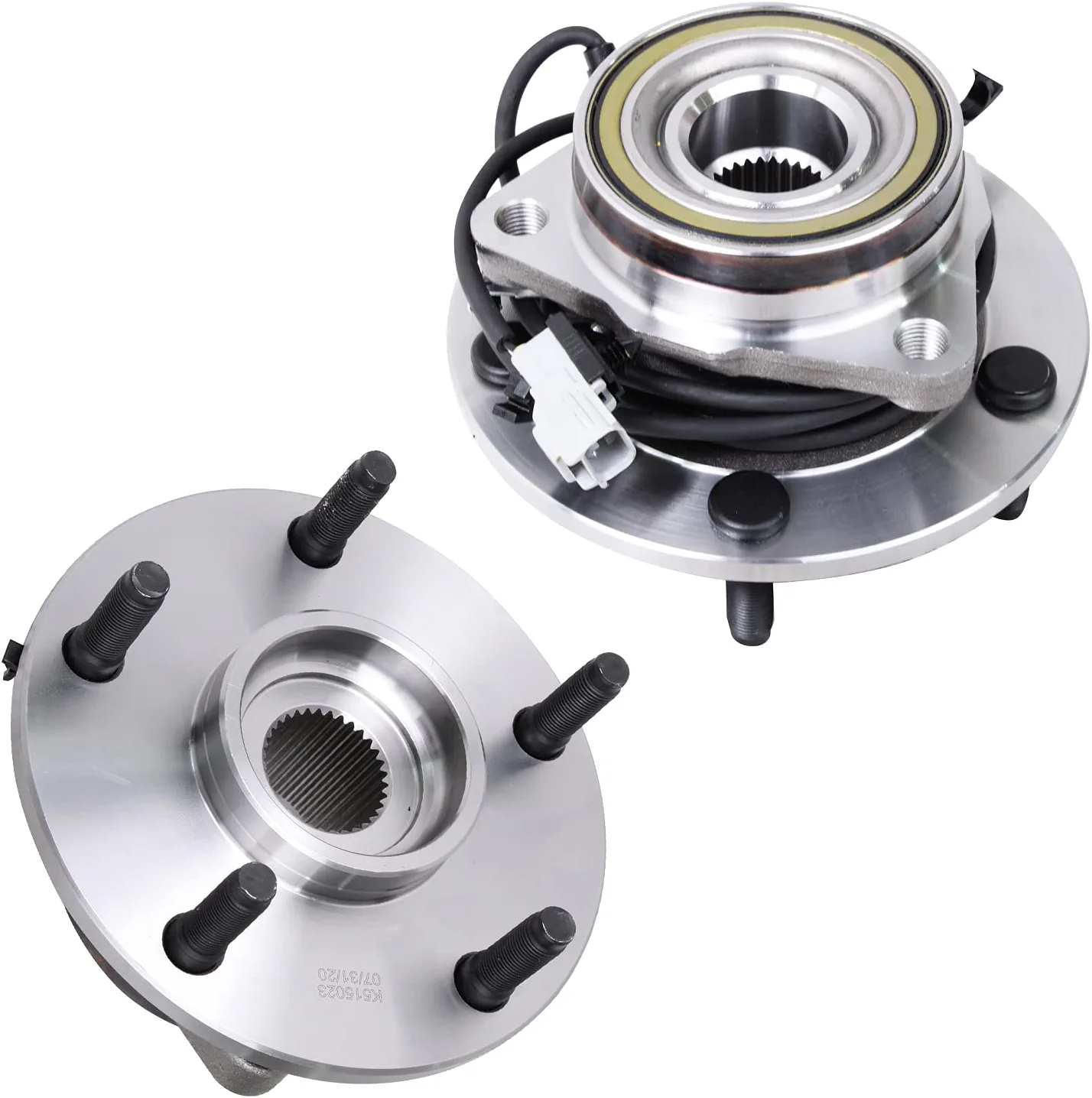 Detroit Axle - Front Wheel Hub and Bearings for 1997-1999 Dodge Ram 1500 4WD — image 4