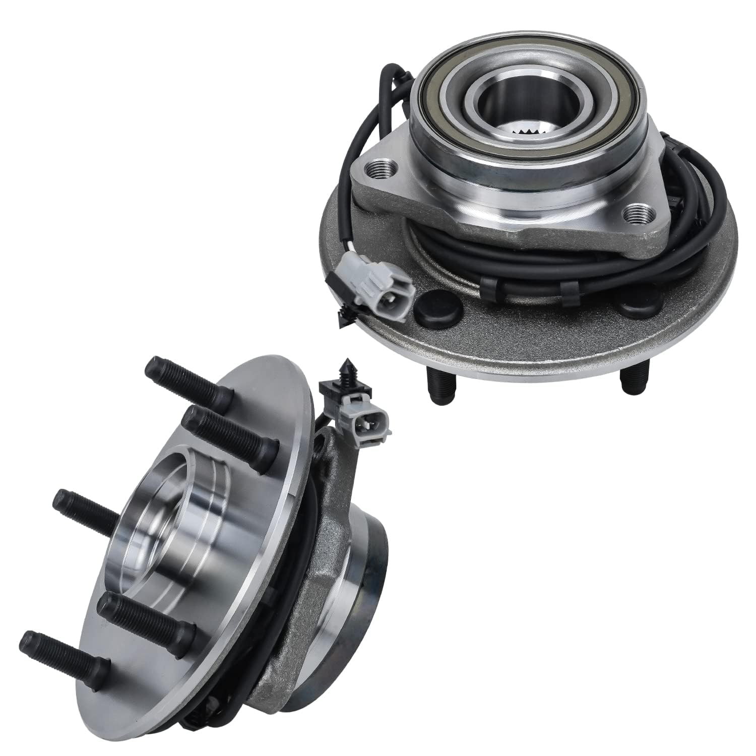 Detroit Axle - Front CV Axles Wheel Hub Bearings for 2000-01 Dodge Ram 1500 4WD — image 5