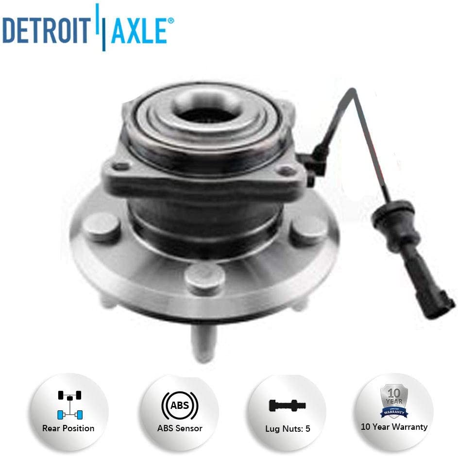 Detroit Axle - Front Rear Wheel Bearing Hubs for 10-16 Chevy Equinox GMC Terrain — image 9