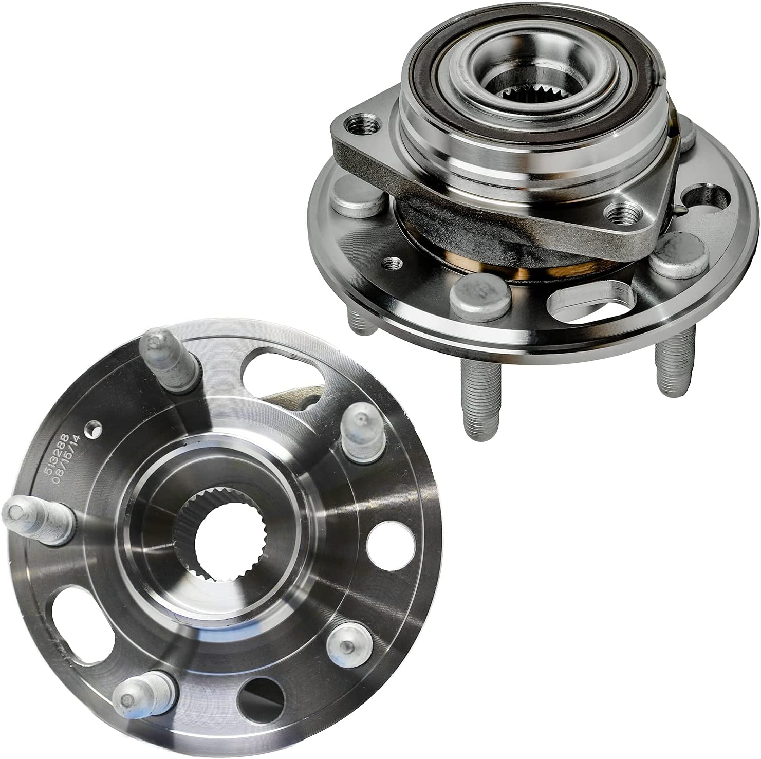 Detroit Axle - Front Rear Wheel Bearing Hubs for 10-16 Chevy Equinox GMC Terrain — image 4