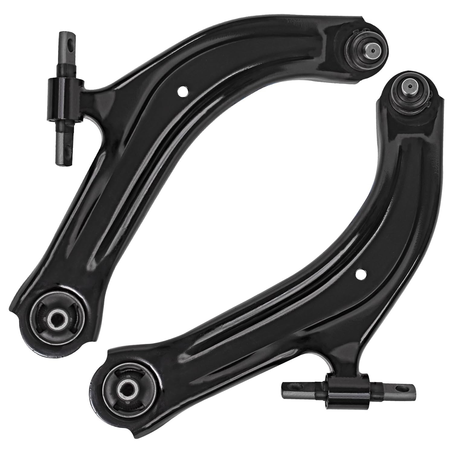 Detroit Axle - Front Lower Control Arms Outer Tie Rods for 2007-12 Nissan Sentra — image 4