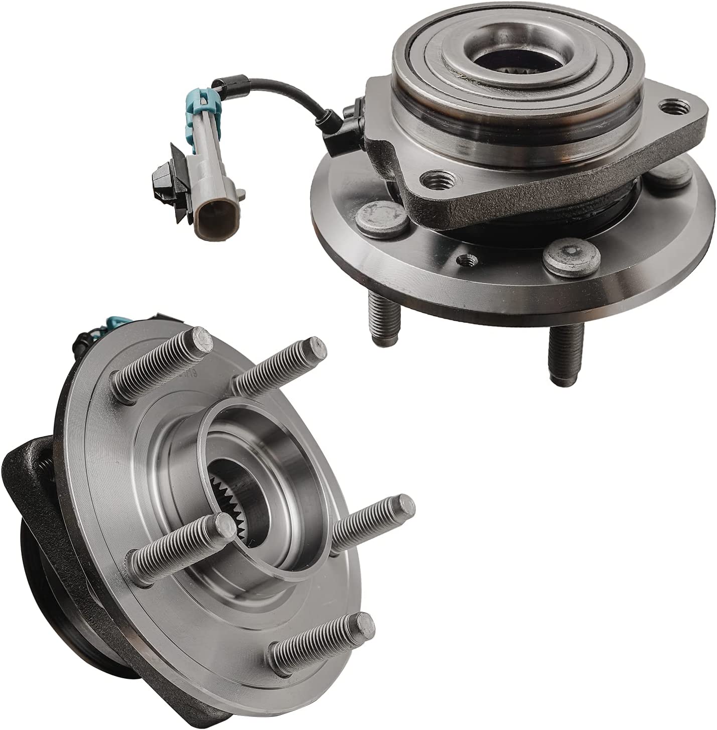 Detroit Axle - Front  Rear Wheel Hub Bearings Kit for Chevy Equinox Torrent Vue — image 4
