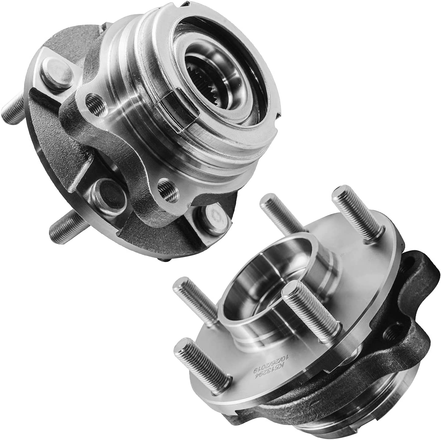 Detroit Axle - Front Rear Wheel Hub and Bearings for 2007-2013 Nissan Altima — image 4