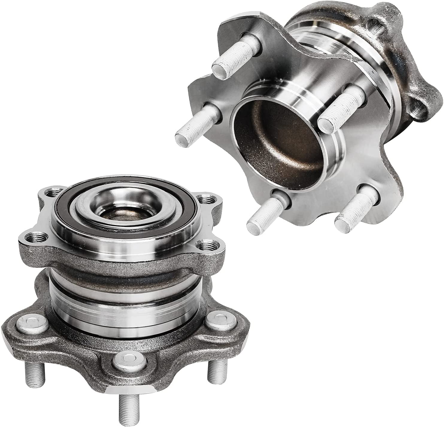 Detroit Axle - Front Rear Wheel Hub and Bearings for 2007-2013 Nissan Altima — image 5