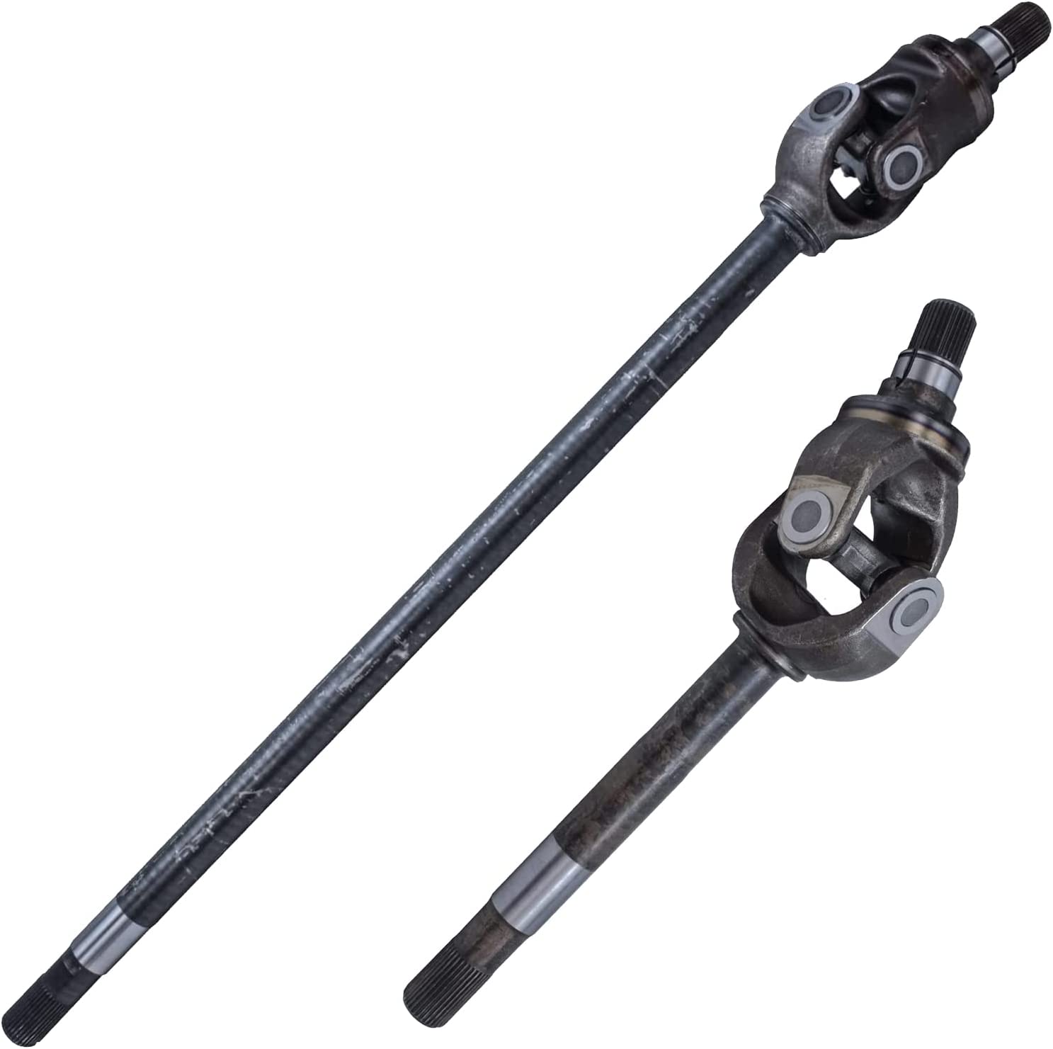 Detroit Axle - Front U-Joint Axles for 2005-2014 Ford F-250 F-350 Super Duty