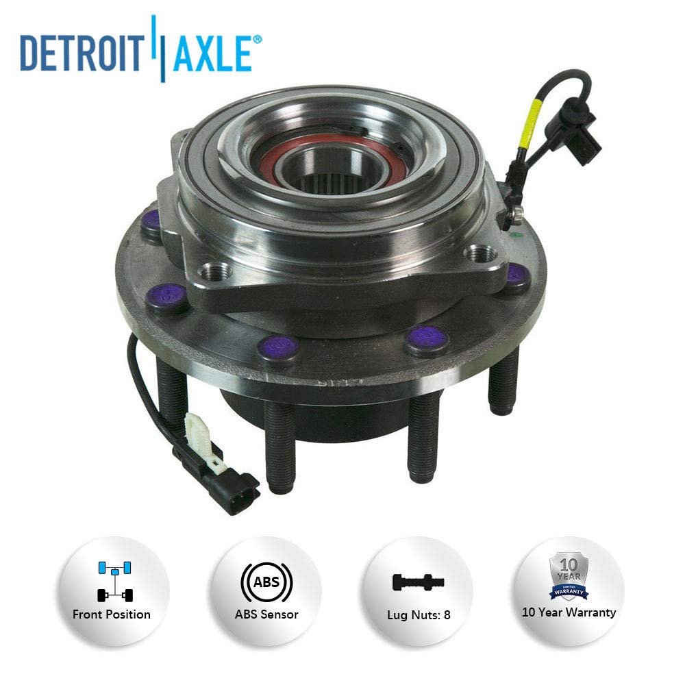 Detroit Axle - Front U-Joint Axles Wheel Hubs for 2011-2014 Ford F-250 F-350 SD — image 8