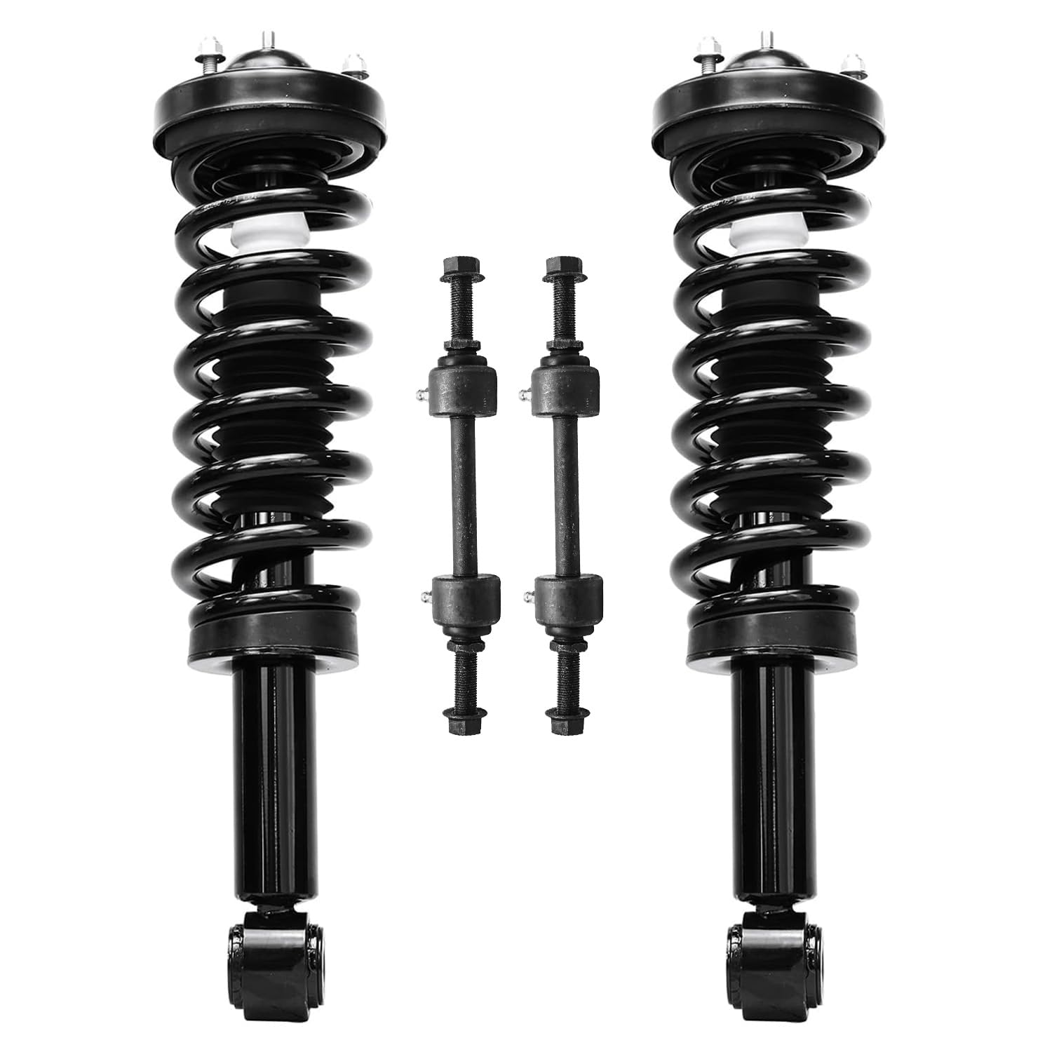4pc Front Struts Sway Bar Links Suspension Kit