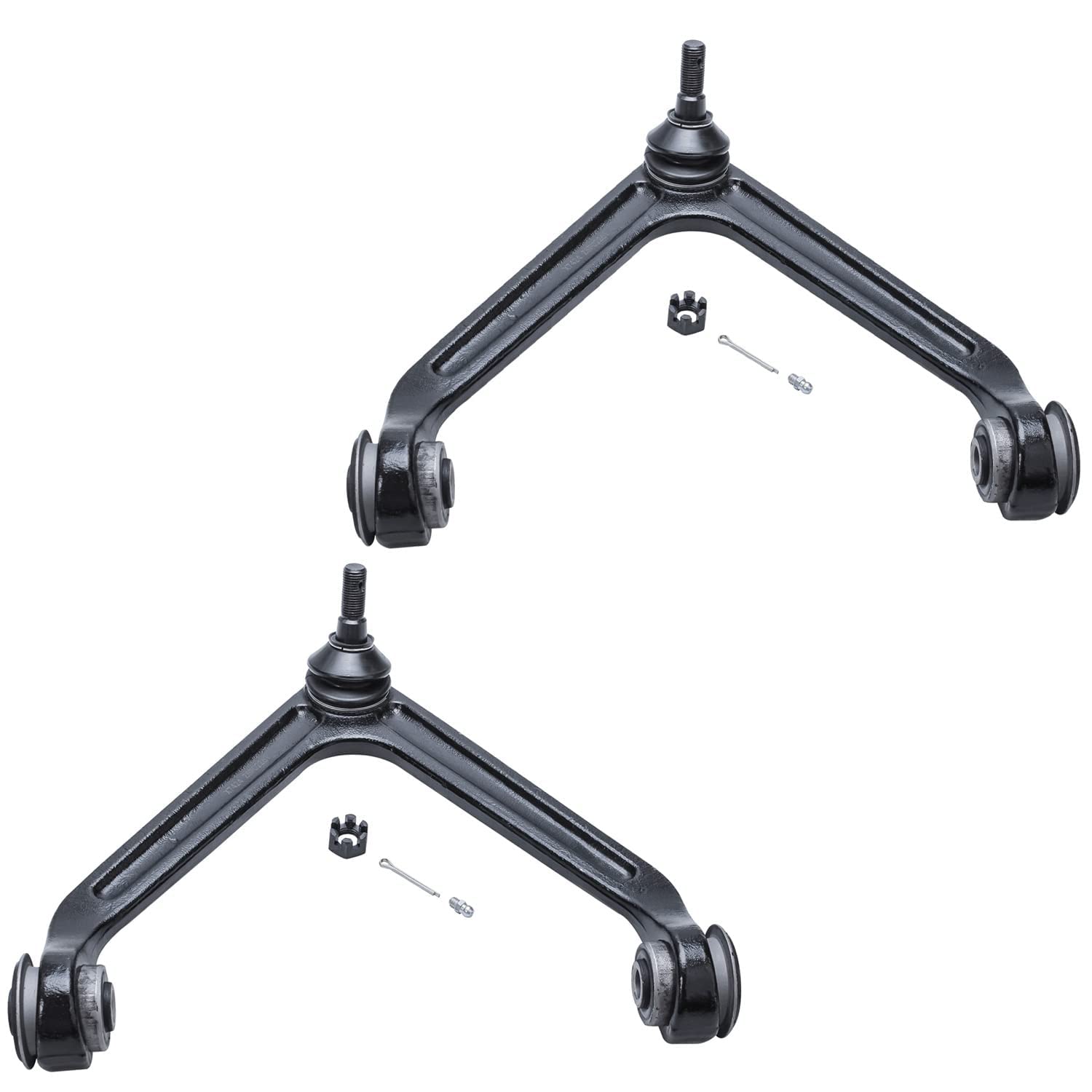 Detroit Axle - Front Upper Control Arms Sway Bars Tie Rods for 02-05 Ram 1500 — image 4