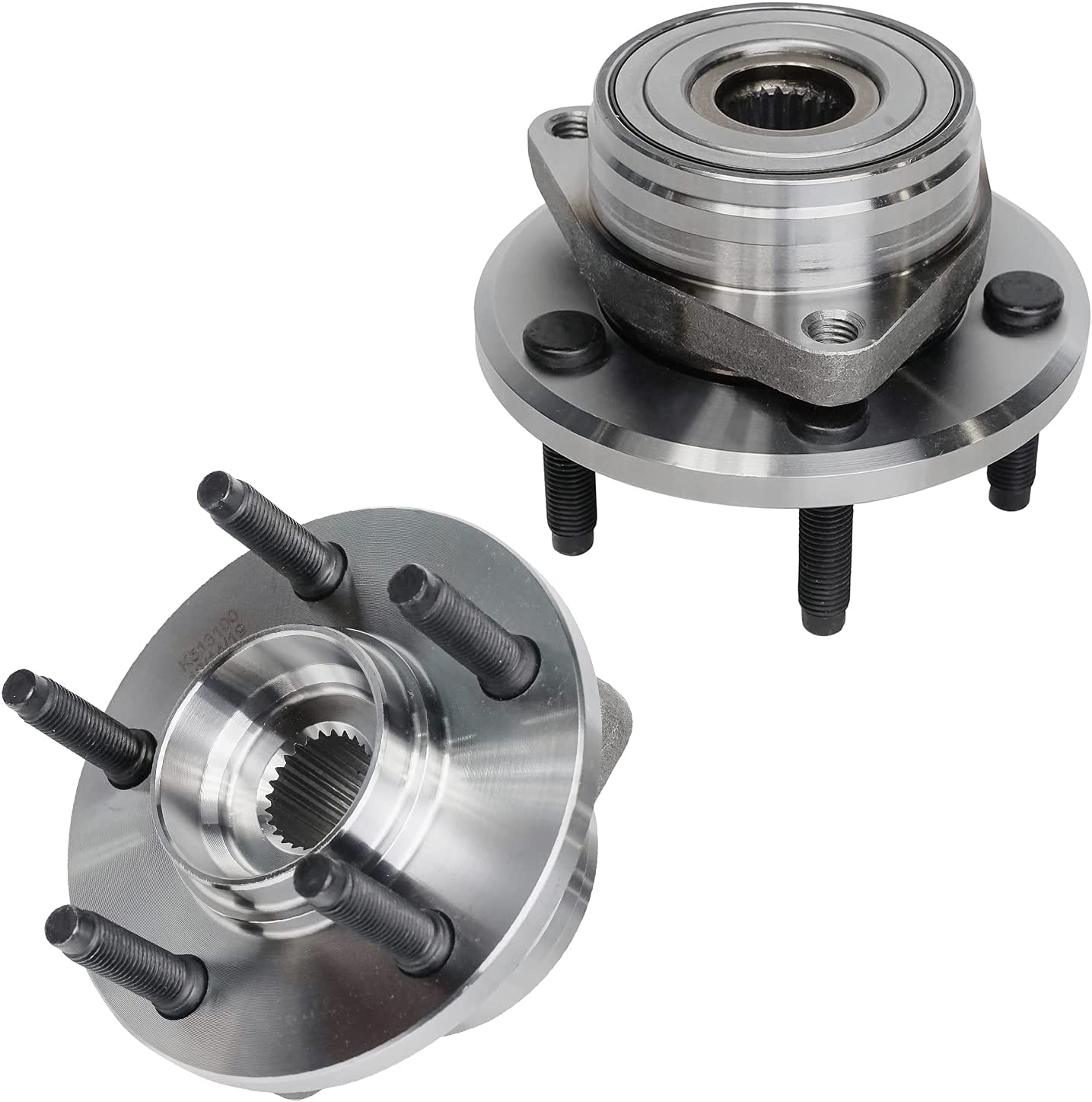 Detroit Axle - Front  Rear Wheel Hub and Bearings for 1996-2000 Mercury Sable — image 4