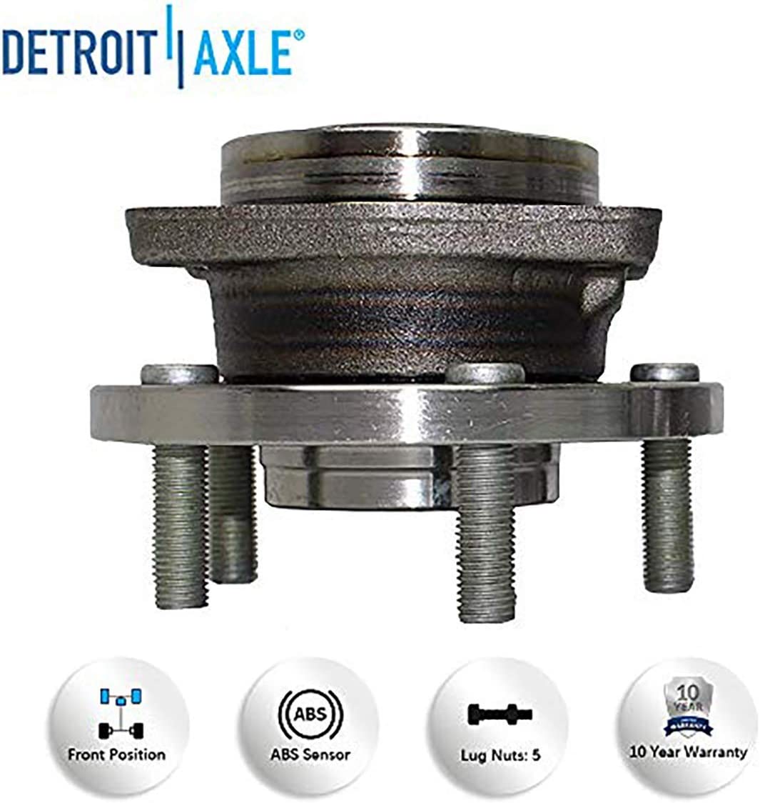 Detroit Axle - Front Rear Wheel Hub Bearings for Dodge Avenger 200 Sebring — image 7