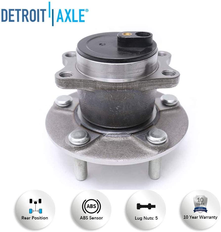 Detroit Axle - Front Rear Wheel Hub Bearings for Dodge Avenger 200 Sebring — image 9