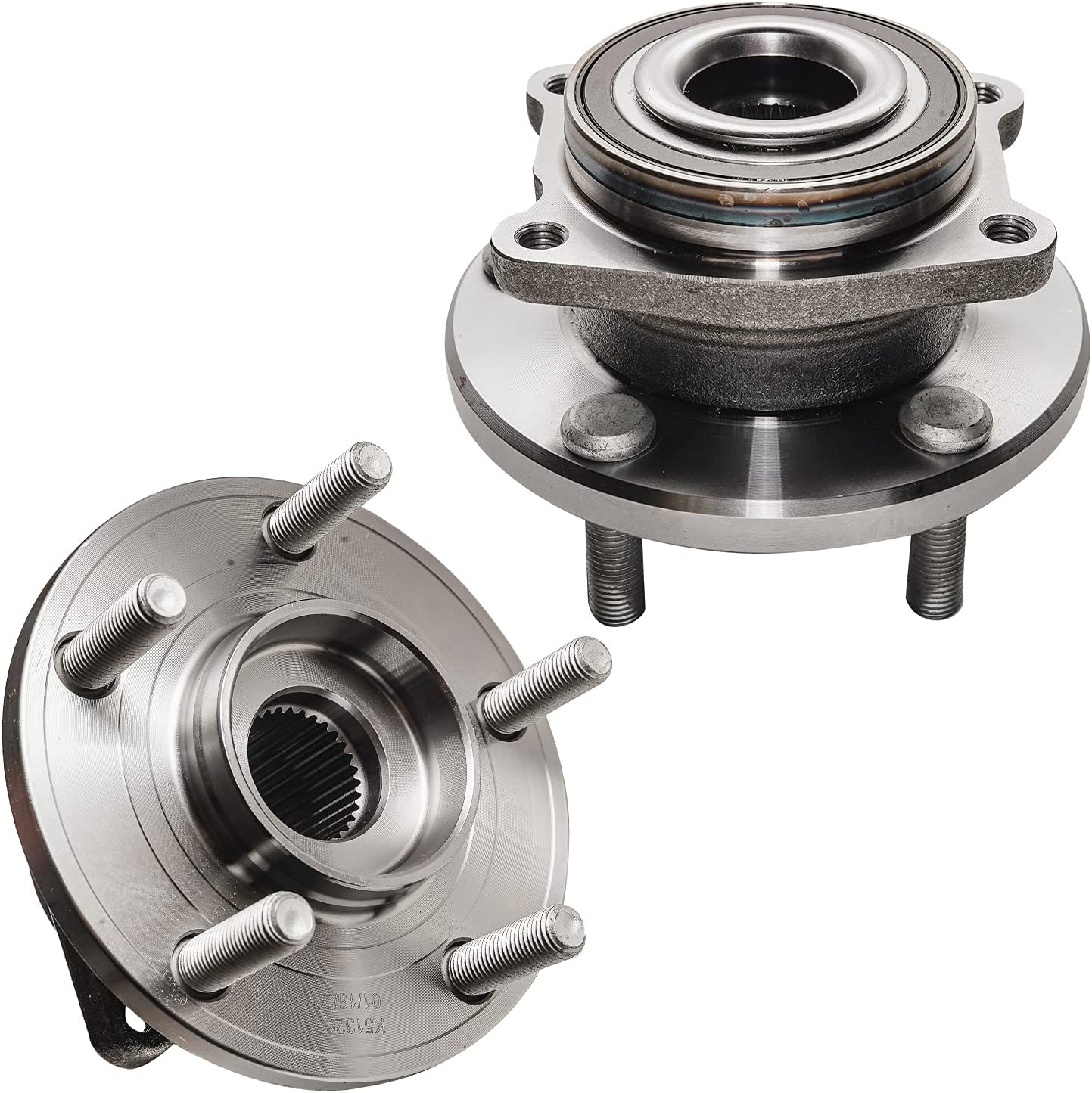 Detroit Axle - Front Rear Wheel Hub Bearings for Dodge Avenger 200 Sebring — image 4