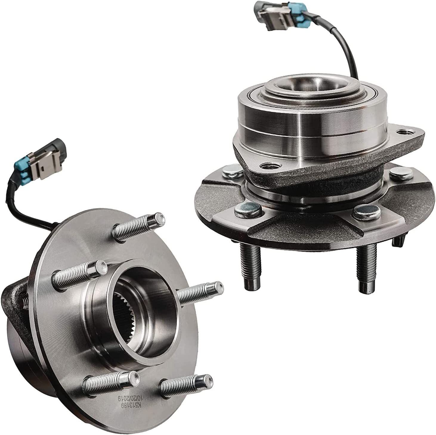 Detroit Axle - Front  Rear Wheel Hub and Bearings for Chevy Equinox Torrent Vue — image 4