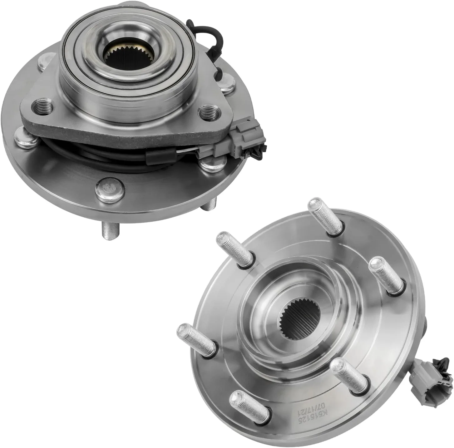 Detroit Axle - Front  Rear Wheel Hub and Bearings for Nissan Armada Qx56 4WD — image 4