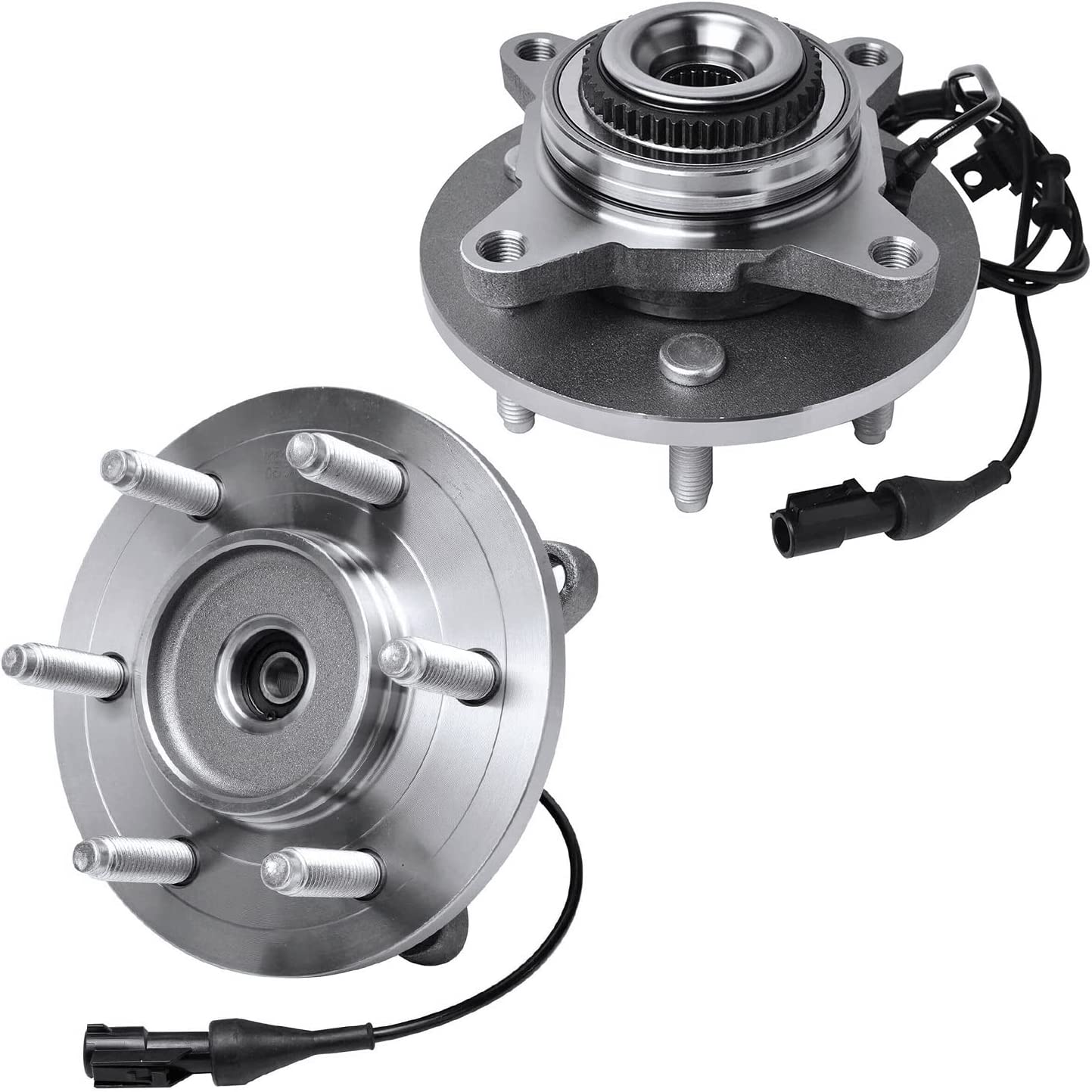 Detroit Axle - 4WD Front  Rear Wheel Hub Bearings for 2003-06 Ford Expedition — image 4