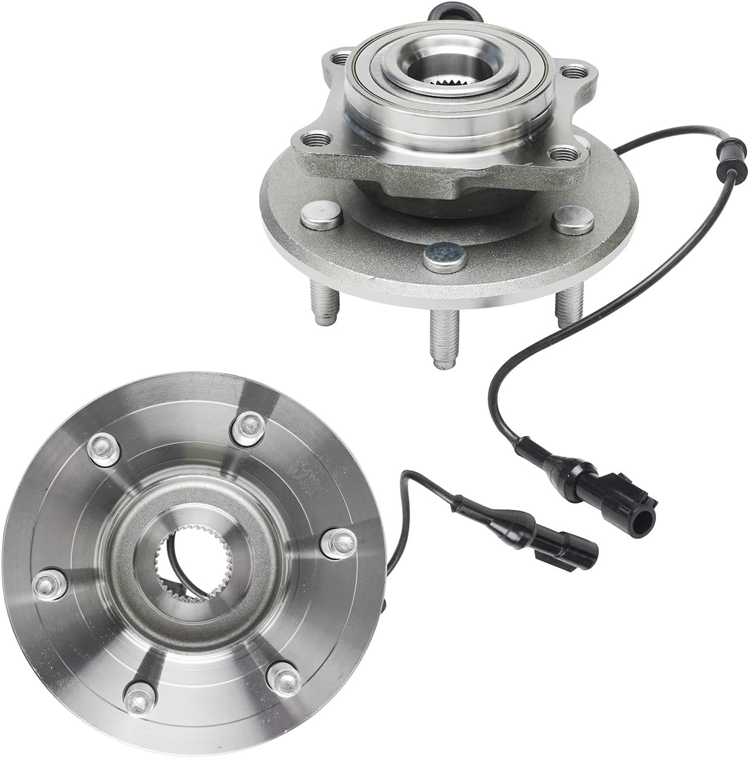 Detroit Axle - 4WD Front  Rear Wheel Hub Bearings for 2003-06 Ford Expedition — image 5