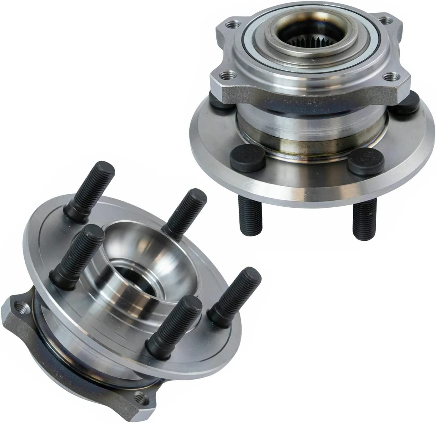Detroit Axle - Front Rear Wheel Hub Bearings for 2009-2014 Dodge Charger 300 — image 5