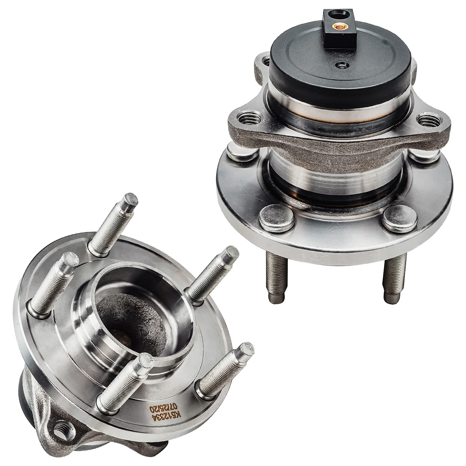 Detroit Axle - FWD Front Wheel Bearings Rear Wheel Hubs for 07-08 Ford Edge MKX — image 5