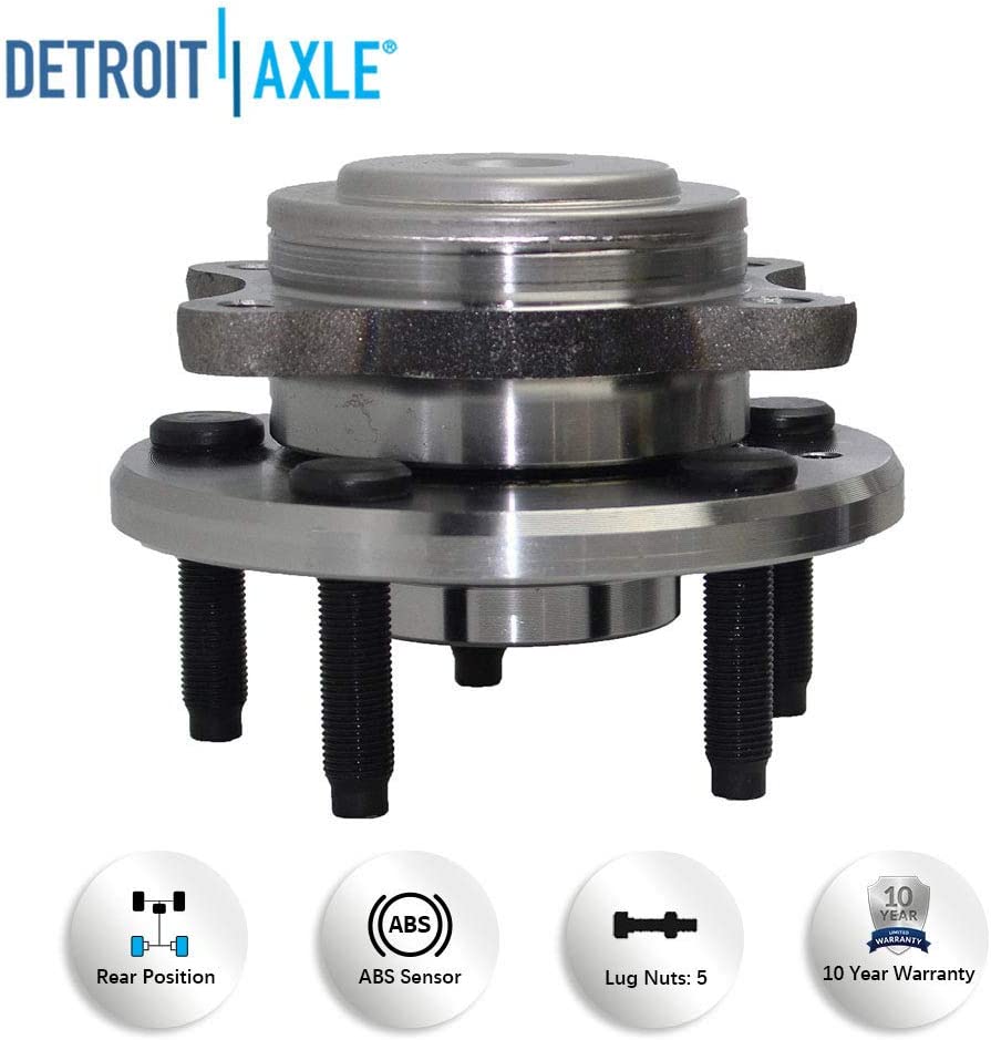 Detroit Axle - FWD Front  Rear Wheel Hub Bearings for Ford Taurus X Freestyle — image 9