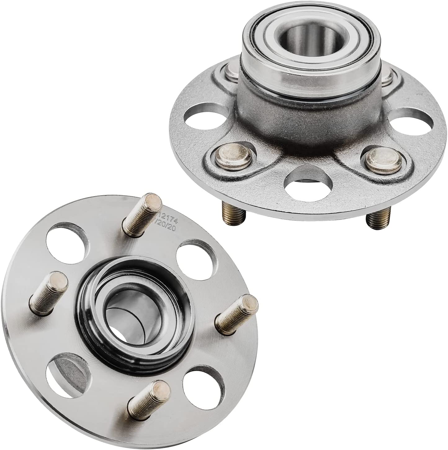 Detroit Axle - Front Wheel Bearings Rear Wheel Hubs for 2001-2005 Honda Civic — image 5