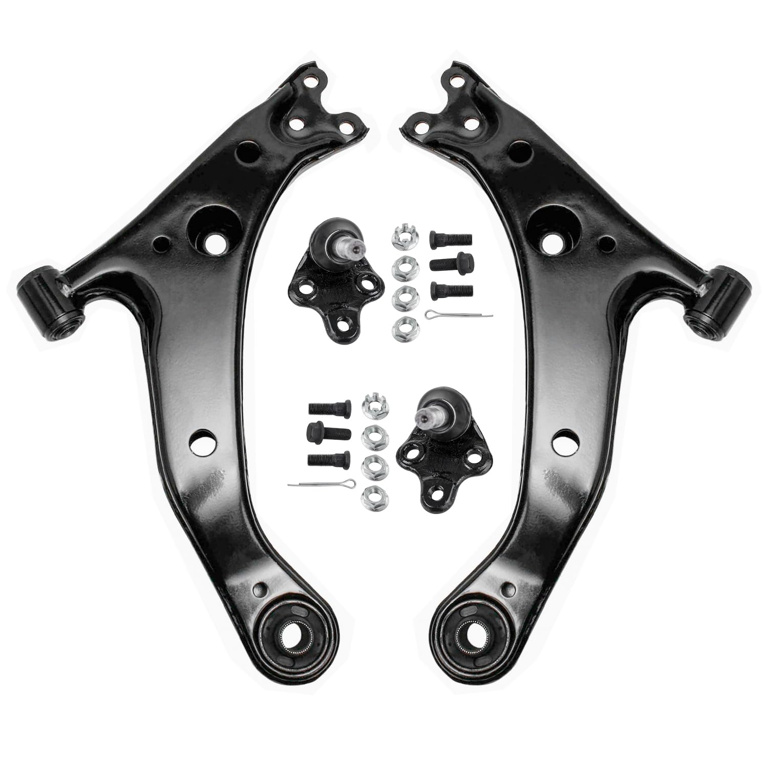 4pc Front Lower Control Arms Ball Joints Suspension Kit