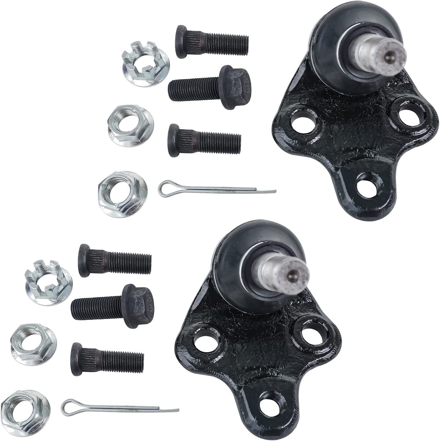 Detroit Axle - Front Control Arms Tie Rods Ball Joints for 96-02 Toyota Corolla — image 5