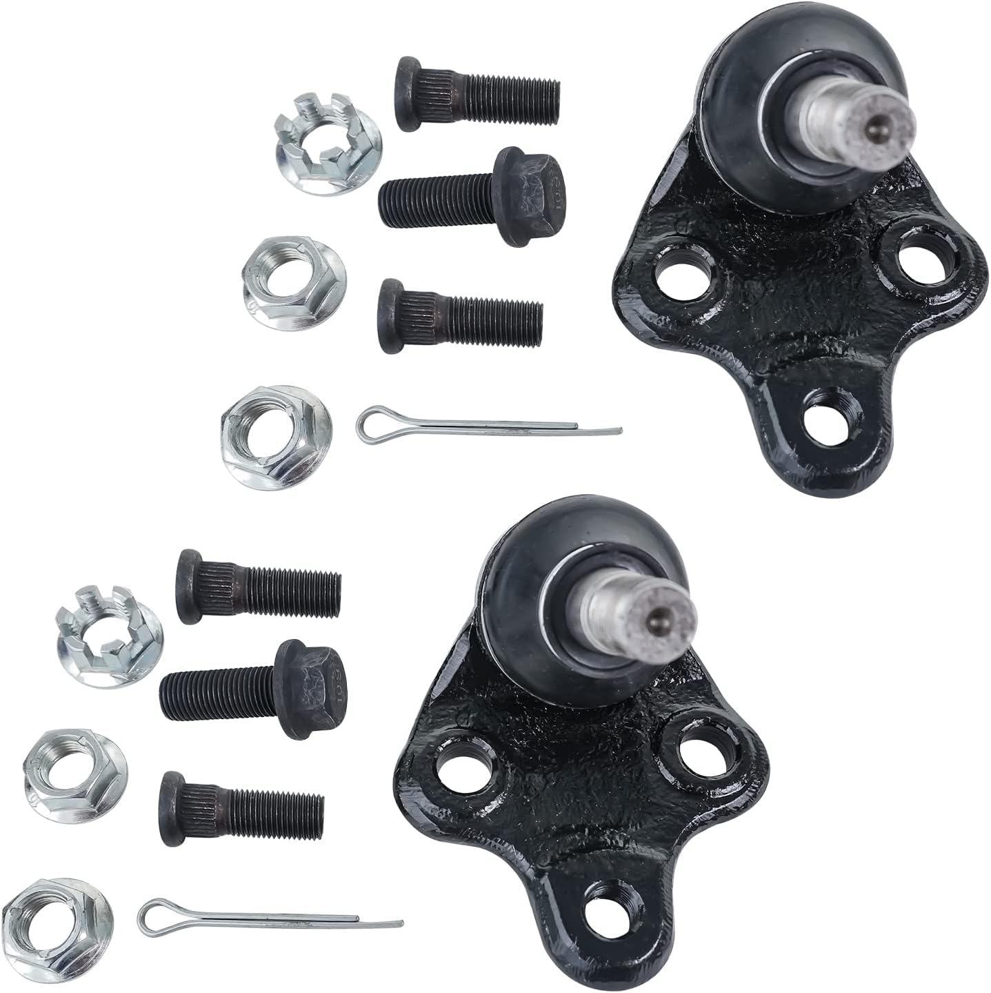 Detroit Axle - Front Lower Control Arms Ball Joints Kit for Chevy Geo Prizm — image 5
